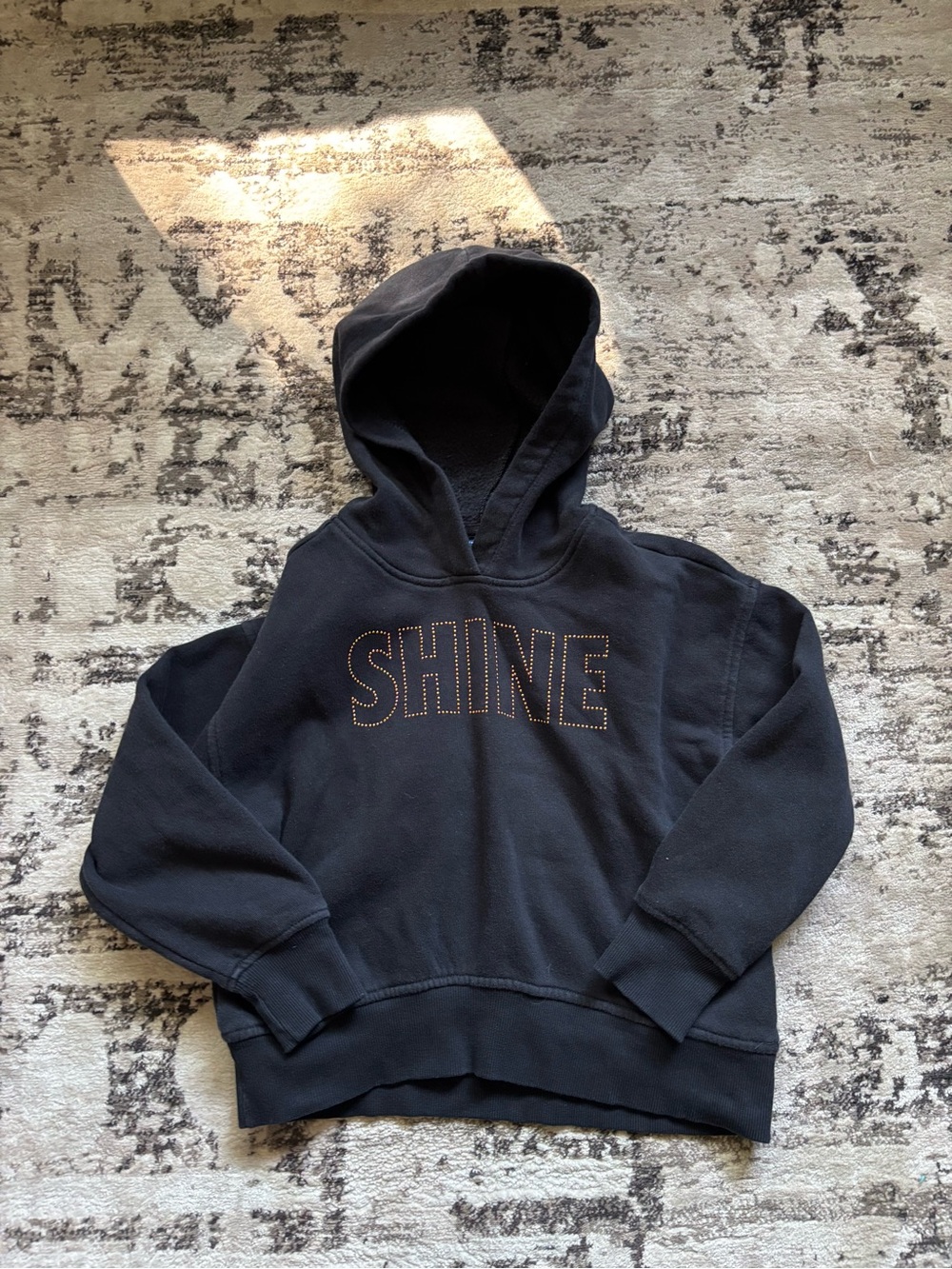 S (6/7) Old Navy Girls Hoodie ”SHINE”